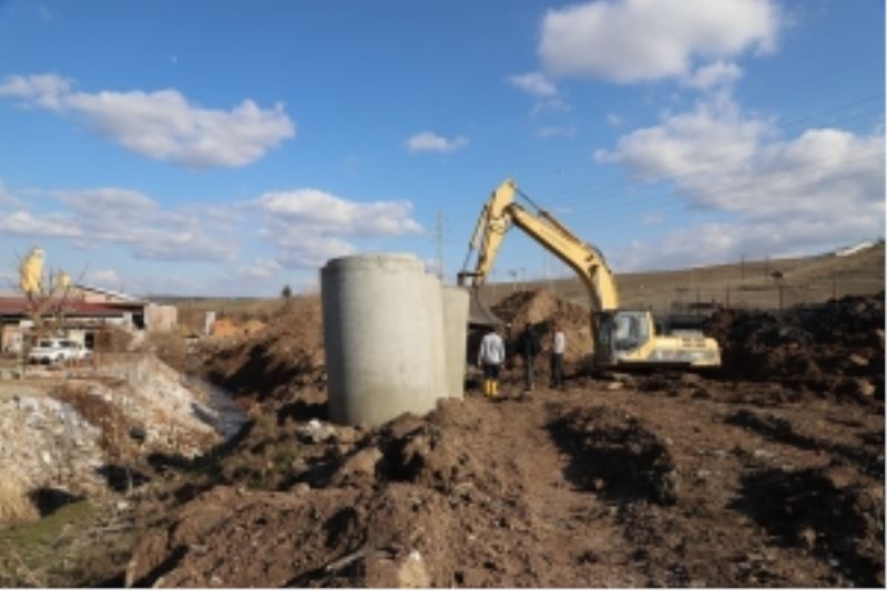 Yenişehir Aziziye ve Gürdoğan mahallerinde atıksu sorununa çözüm