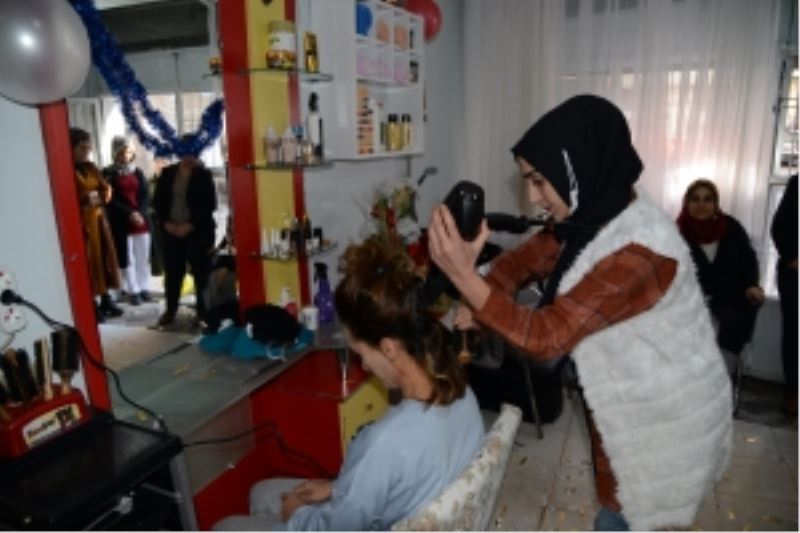 DİKASUM’dan aldığı kursla iş sahibi oldu