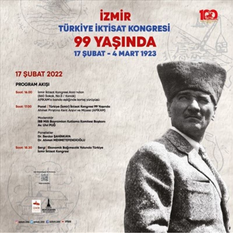 İzmir İktisat Kongresi’nin 99. yılı etkinliklerle anılıyor