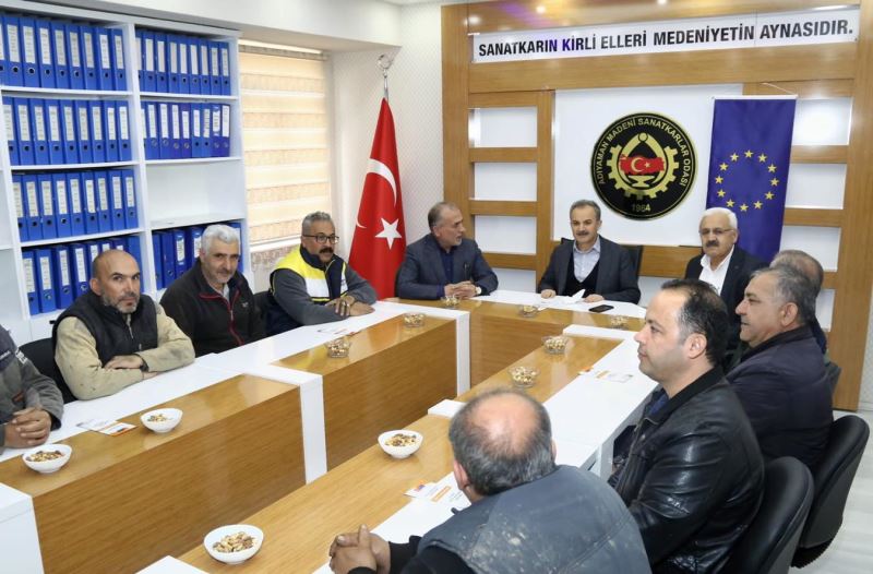 BAŞKANIMIZDAN, MESLEK ODALARINA ZİYARET