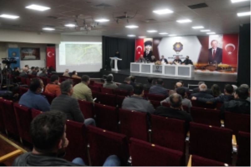 Kırsal mahalle toplu ulaşım ihalesinde 25 hat için teklif verildi