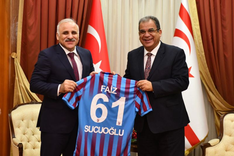 BAŞKAN ZORLUOĞLU KKTC BAŞBAKANI SUCUOĞLU’NU ZİYARET ETTİ