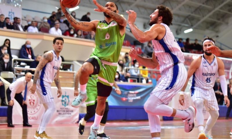 Kocaeli BŞB Kağıtspor: 101 Manisa BBSK: 95