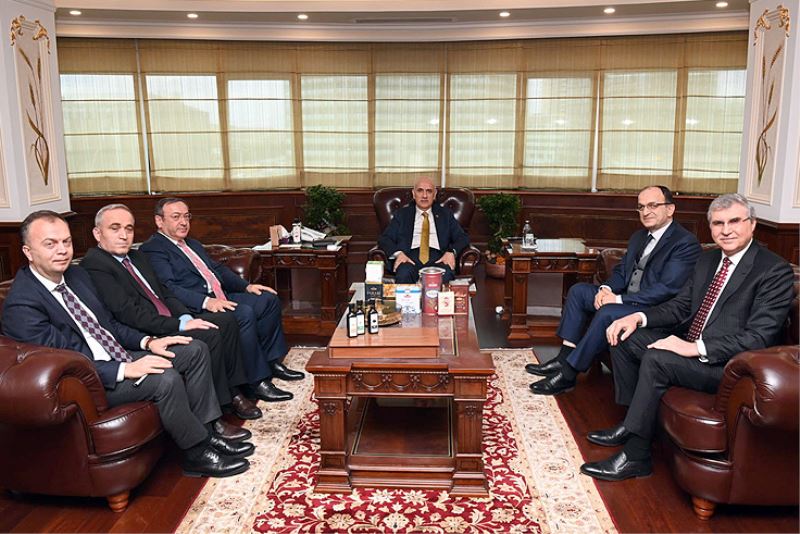 Başkan Yüce bakanla görüştü: “Üreten bir Sakarya’yı inşa ediyoruz”