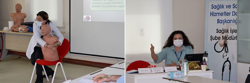 Büyükşehir personeline temel ilkyardım eğitimi