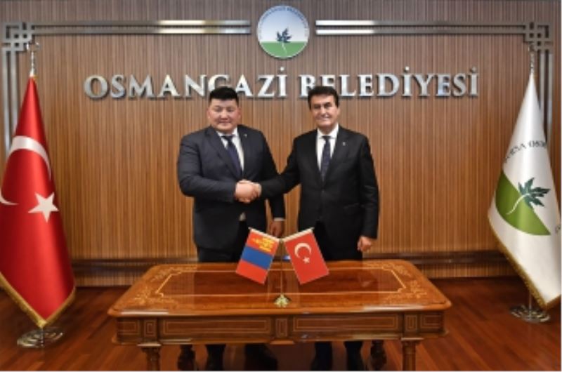 Osmangazi’ye Moğolistan’dan Kardeş Şehir