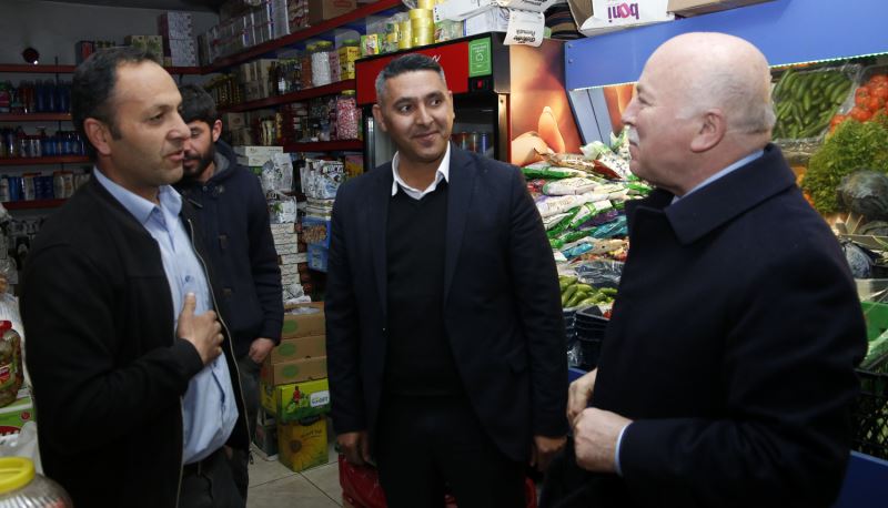 BAŞKAN SEKMEN KARAÇOBAN’A ÇIKARMA YAPTI