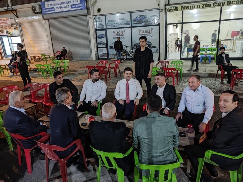 Kaymakam / Belediye Başkan V. Mehmet Tunç, İftar Sonrası Mahalle Muhtarıyla Bir Araya Geldi.