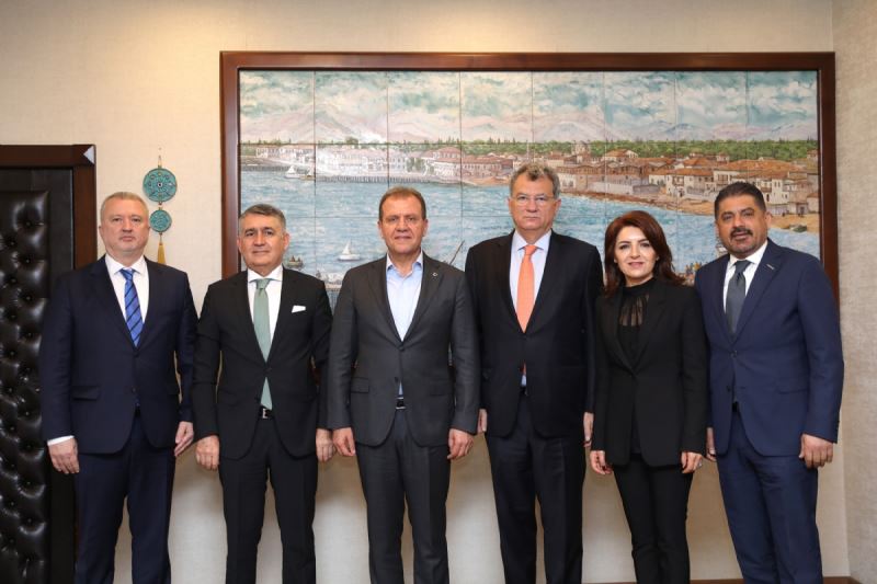 Başkan Seçer, TÜSİAD Başkanı Kaslowski İle TÜRKONFED Başkanı Turan’ı Ağırladı