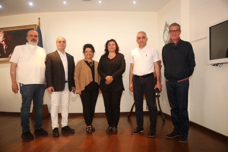 AİLE HEKİMLERİNDEN BAŞKAN ÇERÇİOĞLU’NA ZİYARET