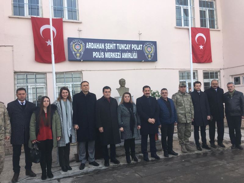 ŞEHİDİN İSMİ POLİS KARAKOLUNDA YAŞAYACAK