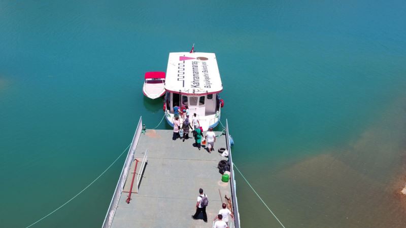Menzelet Barajı’nda Tekne Turları Başlıyor