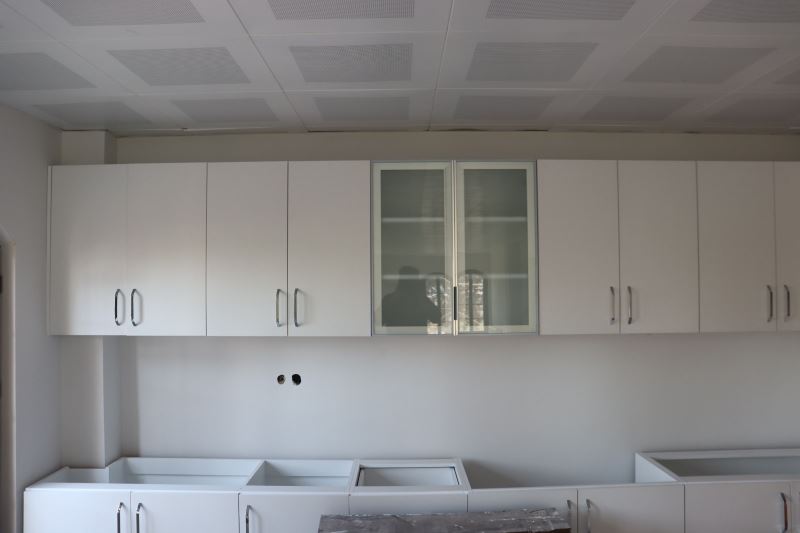 TÜYSÜZLER ÇINAR ÇOCUK EVİ’NDE DIŞ CEPHE ÇALIŞMALARI SÜRÜYOR