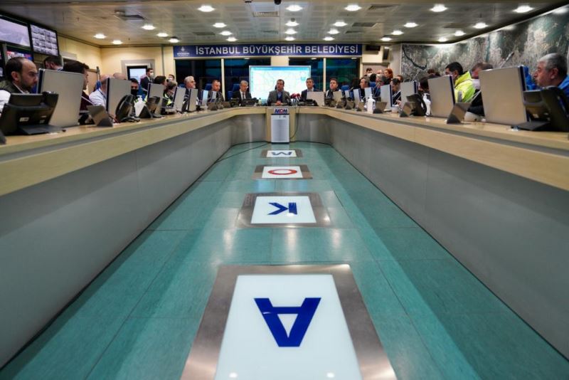 İBB KARLA MÜCADELE BİLGİ NOTU – 12 MART CUMARTESİ 12.30