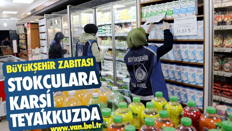 BÜYÜKŞEHİR ZABITAMIZ STOKÇULARA KARŞI TEYAKKUZDA