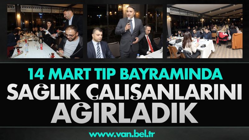 BÜYÜKŞEHİR, TIP BAYRAMINDA SAĞLIK ÇALIŞANLARINI AĞIRLADI
