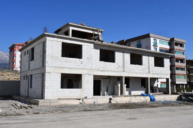 Yeni Sosyal Yaşam Merkezlerimizde İnşaat Çalışmaları Devam Ediyor