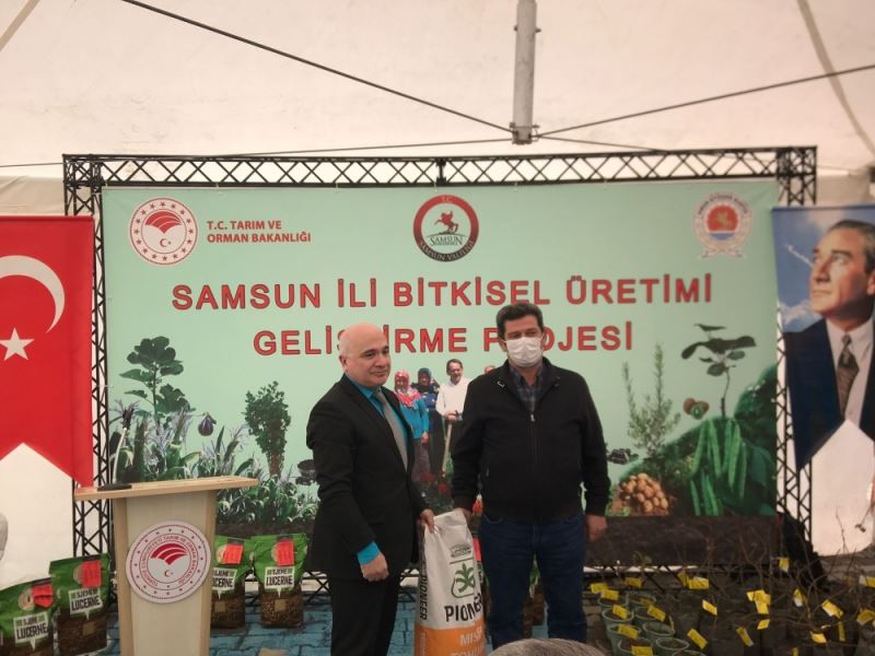 Samsun Büyükşehir Belediyesi tarımsal desteklerde hız kesmiyor