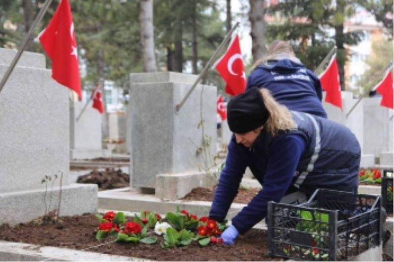 BÜYÜKŞEHİR’DEN ŞEHİTLERE ANLAMLI GÖREV