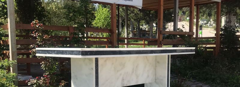 MUSALLA TAŞLARI YENİLENDİ