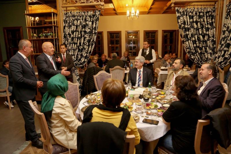 BAŞKAN KAVUŞ, TGK BAŞKANLAR KURULU’NU AĞIRLADI