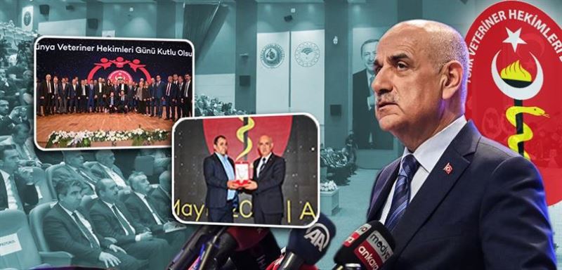 BAKAN KİRİŞCİ, VETERİNER HEKİMLER BİRLİĞİ KUTLAMA PROGRAMI