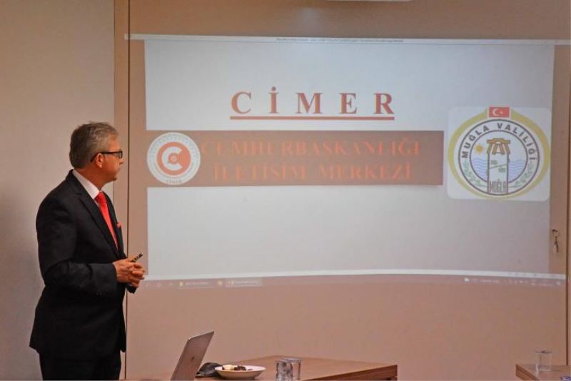 CİMER İl Koordinatörü Arık tarafından Fethiye’de eğitim verildi