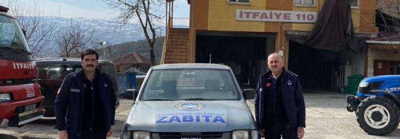 Orman Genel Müdürlüğümüzden Temin Edilen 1999 Model Isuzu Marka Pikabı Belediyemizde Hizmete Aldık