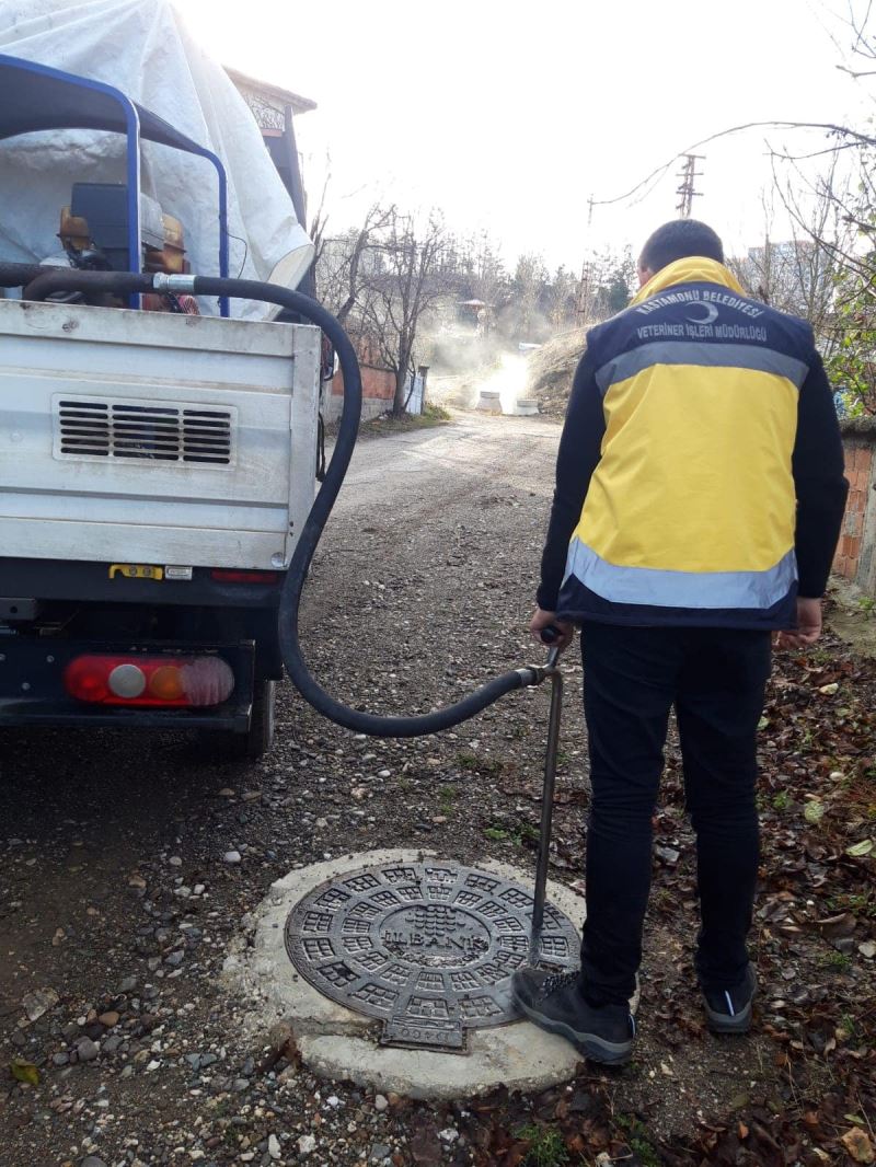 Kastamonu Belediyesi Vektör İlaçlamasını Sürdürüyor
