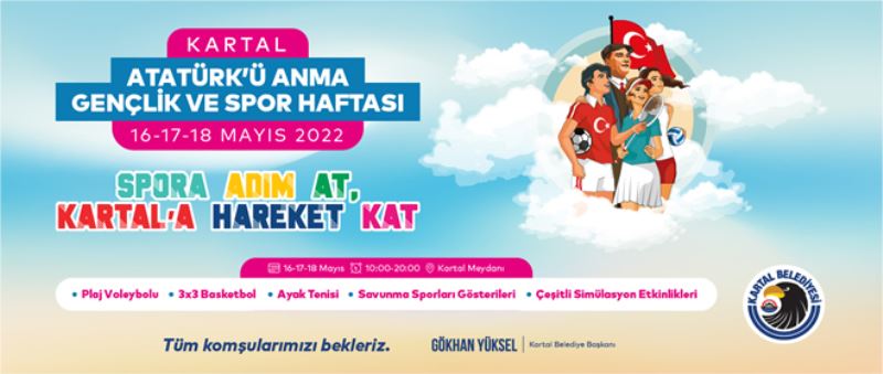 Kartal Belediyesi’nden 19 Mayıs ruhuna özgü kutlama