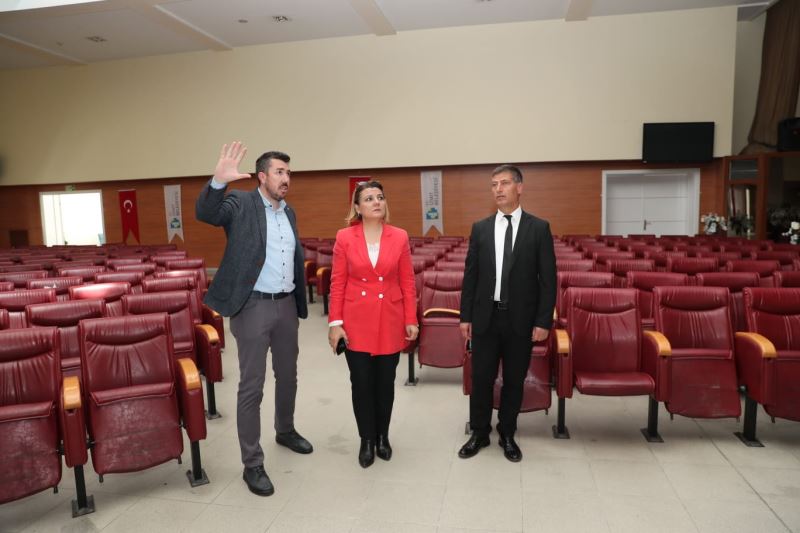 BAŞKAN HÜRRİYET, RESMİ TATİLDE YİNE SAHADAYDI