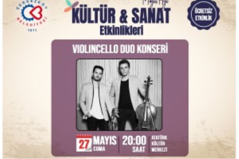 ÇERKEZKÖY’DE KEMAN VE VİYOLONSEL RÜZGARI ESECEK