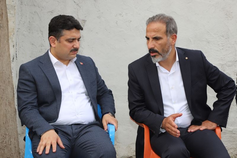 Kaymakam / Belediye Başkan V. Mehmet Tunç, Hamaloğlu Ailesine Taziyede Bulundu.