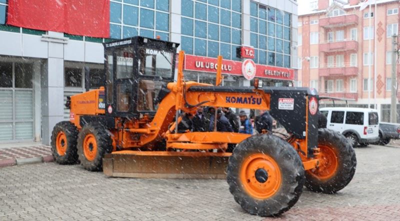 Belediye Hizmetlerinde Kullanılmak Üzere Greyder Alımı Gerçekleştirildi