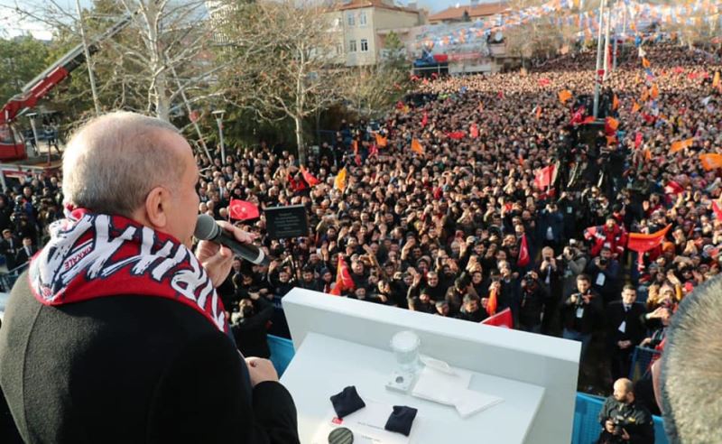 Cumhurbaşkanı Recep Tayyip Erdoğan, Delice İlçesinde Halka Hitap Etti