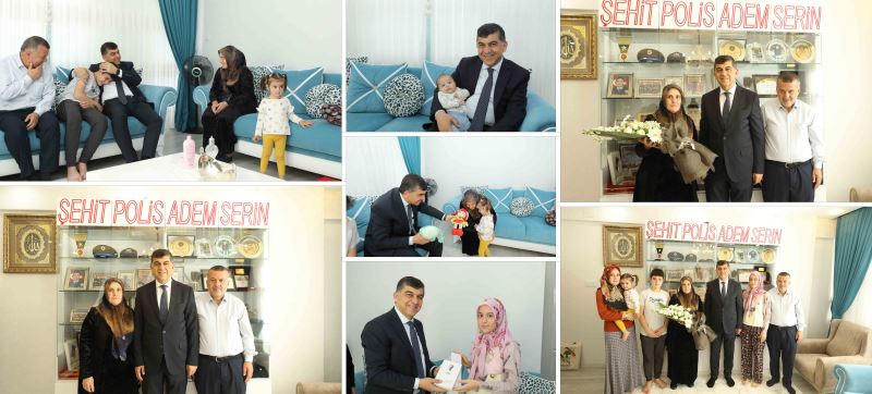 BAŞKAN FADILOĞLU, ŞEHİT ANNESİNİN ANNELER GÜNÜ’NÜ KUTLADI