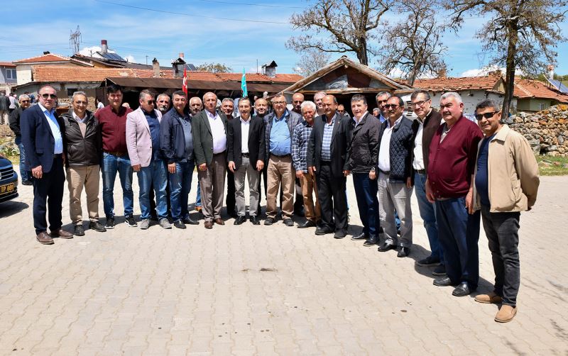 BAŞKAN ATAÇ YAĞMUR VE ŞÜKÜR DUALARINA KATILDI