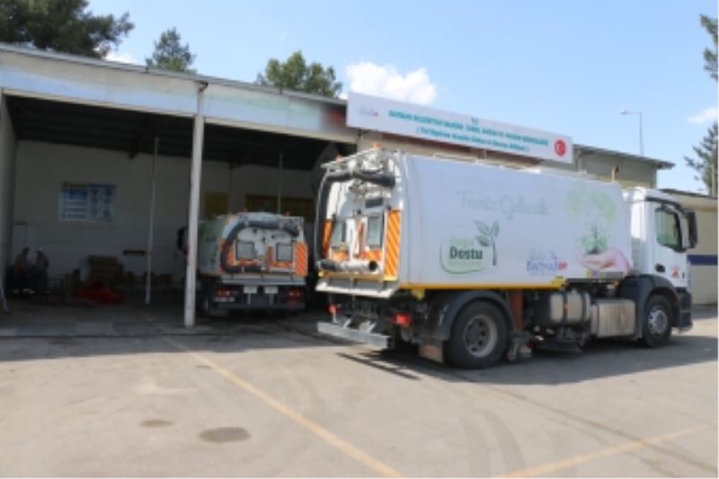 TÜM TEMİZLİK ARAÇLARININ TAMİRATI BU ATÖLYEDE YAPILIYOR