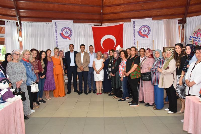 BELEDİYE BAŞKAN YARDIMCISI ALİ ŞAHİNOĞLU EL SANATLARI SERGİSİNİN AÇILIŞI