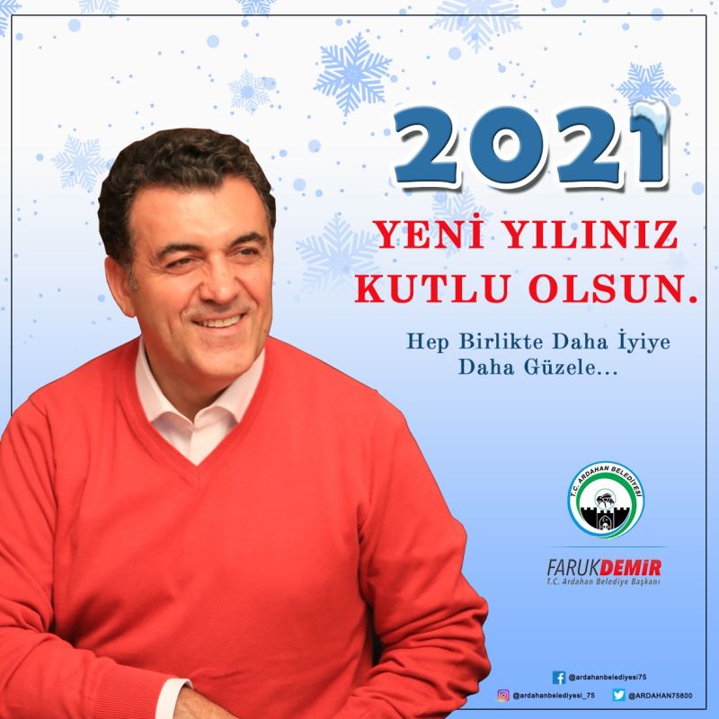 BAŞKAN FARUK DEMİR’DEN YENİ YIL MESAJI