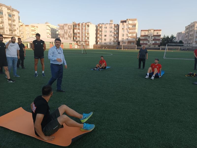 Cizre Belediyespor İlk Antrenmanına Çıktı.