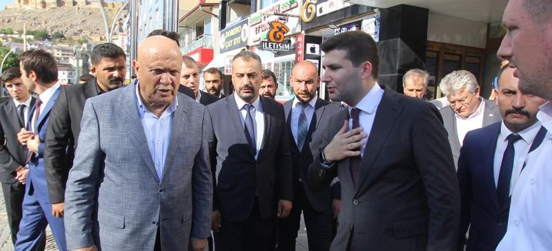 ÜLKÜ OCAKLARI GENEL BAŞKANI YILDIRIM’DAN BELEDİYE BAŞKANIMIZ PEKMEZCİ’YE ZİYARET