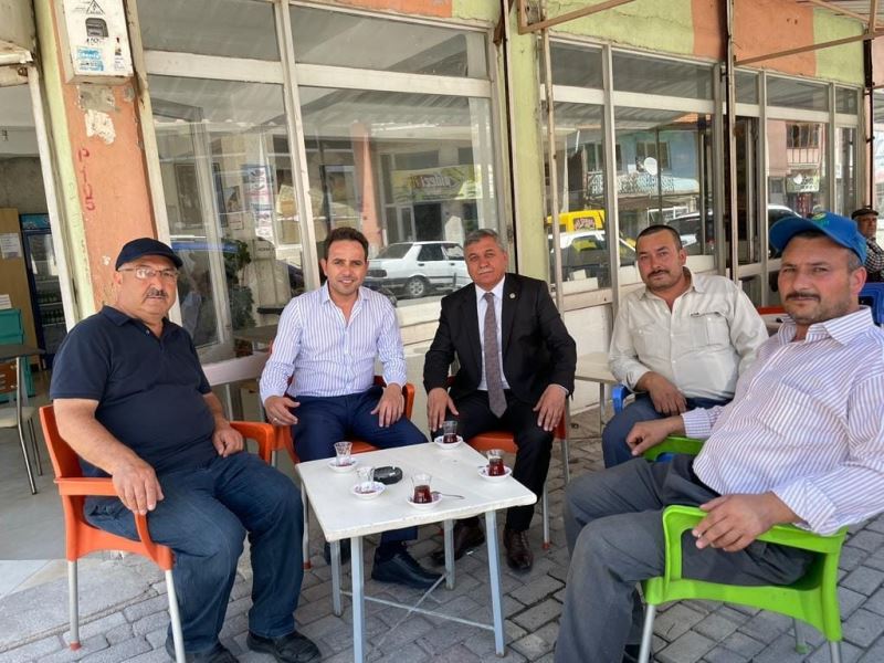 Milletvekilimiz, Sayın;İshak Gazel, ilçemizi ziyaret ettiler.