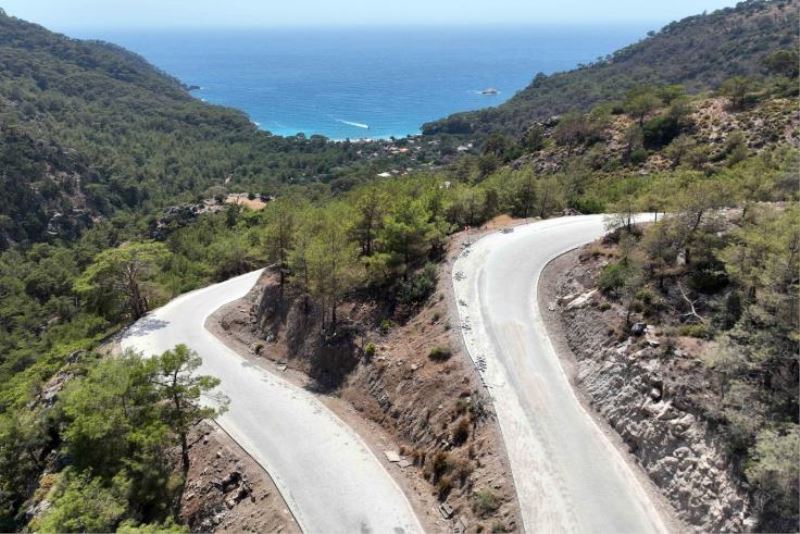 Kabak Koyu yolu yapıldı