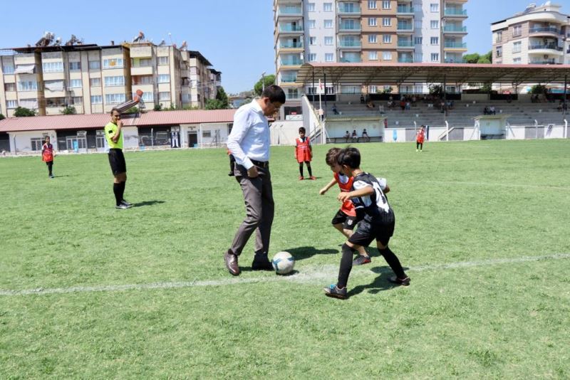 Başlama Vuruşunu Başkan Özcan Yaptı