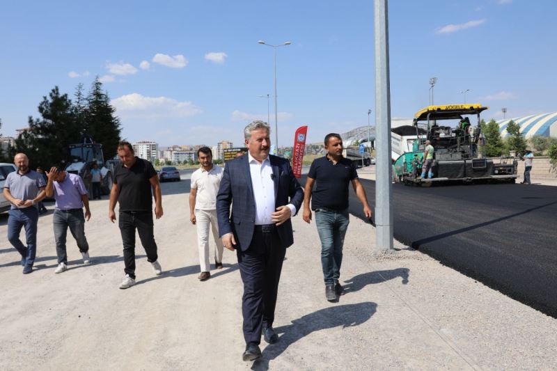 BAŞKAN PALANCIOĞLU, ABDÜLHAMİD HAN BAĞLANTI YOLUNU YERİNDE İNCELEDİ