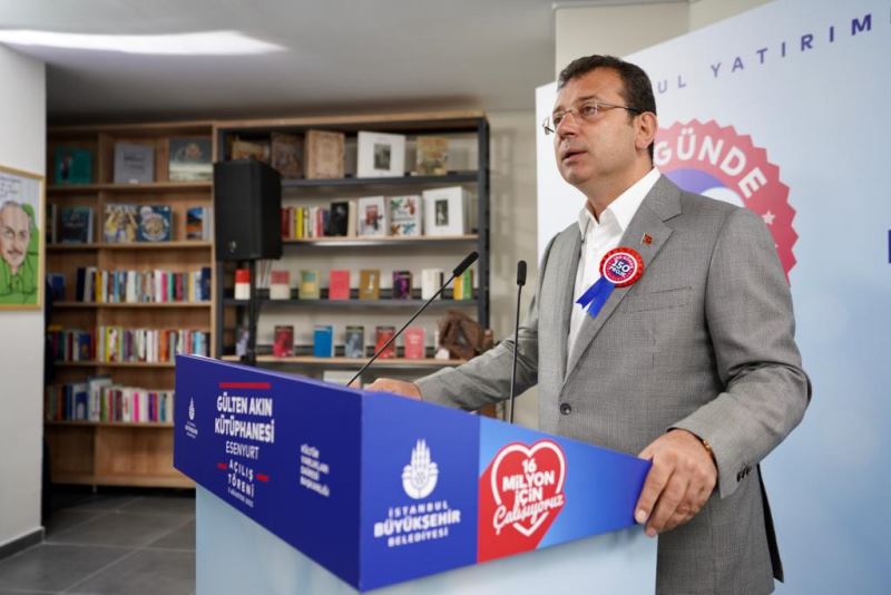 ESENYURT DA KÜTÜPHANESİNE KAVUŞTU