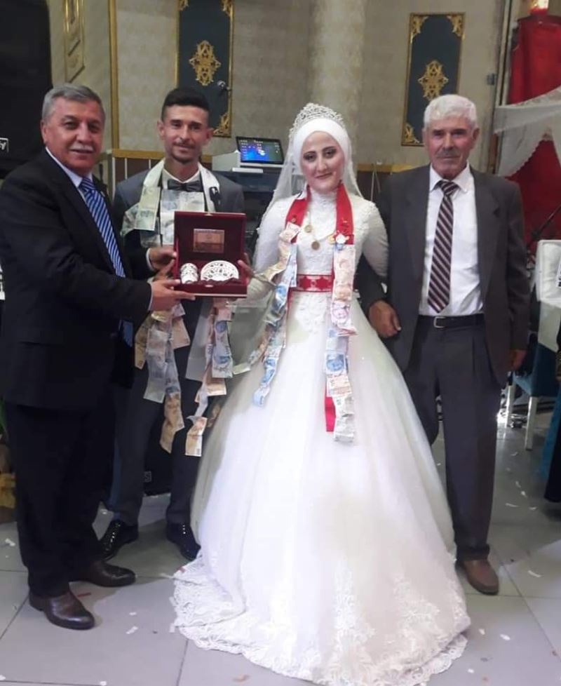 Selime ve Ünal kardeşlerimizin mutluluklarına ortak olduk.