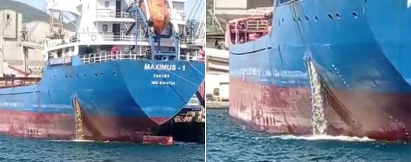 İzmit Körfezini kirleten gemiye 5 milyon TL ceza