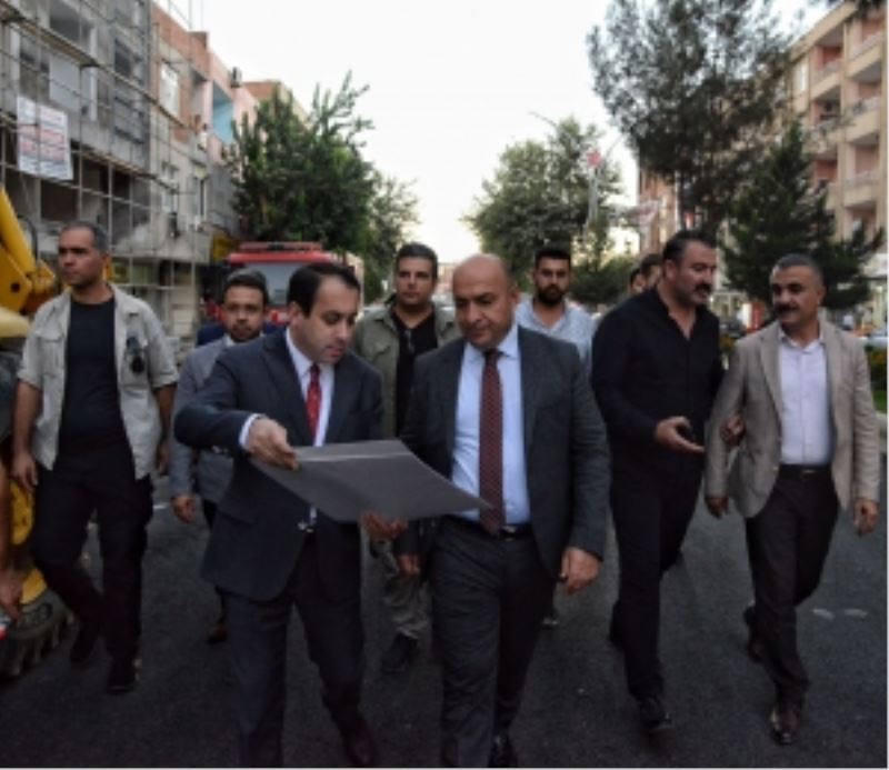 “Bismil tarihindeki en büyük asfalt serimini gerçekleştiriyoruz”